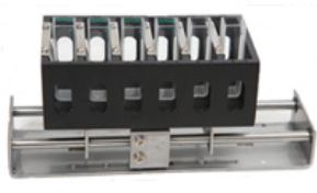 Кюветодержатель для спектрофотометров ПЭ-5400ВИ/УФ (6-ти позиционный, кюветы 10х5...50 мм)
