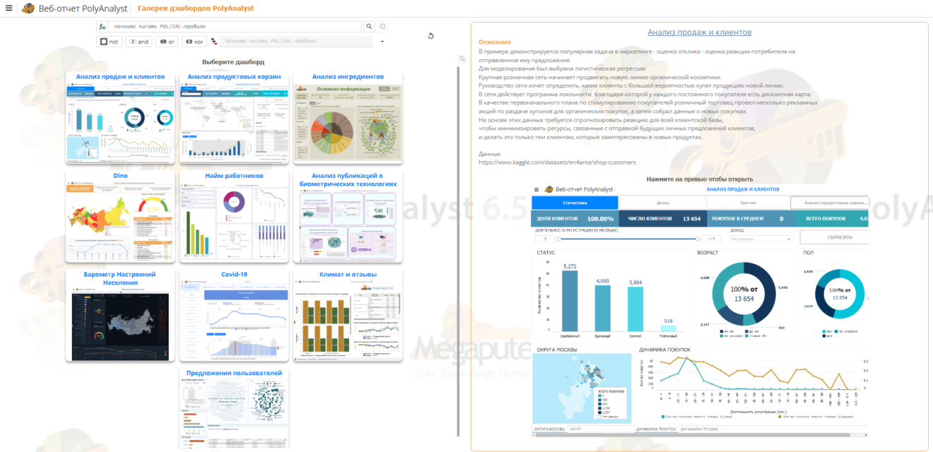  PolyAnalyst Extraction, Transformation, Loading & Business Intelligence