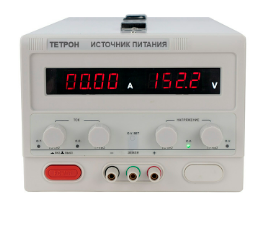 ТЕТРОН-22001Е Лабораторный источник питания 220 вольт 1 ампер
