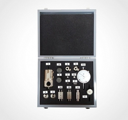 Kit for measuring coaxial connectors KISK-16M
