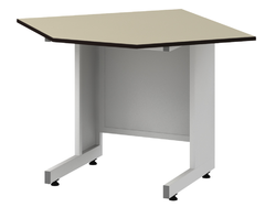 Table d'angle basse Mod. - 900x600-900x600 SLUTr n "Trespa"