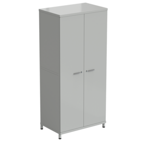 Шкаф для одежды двустворчатый 905x575x1970, серый