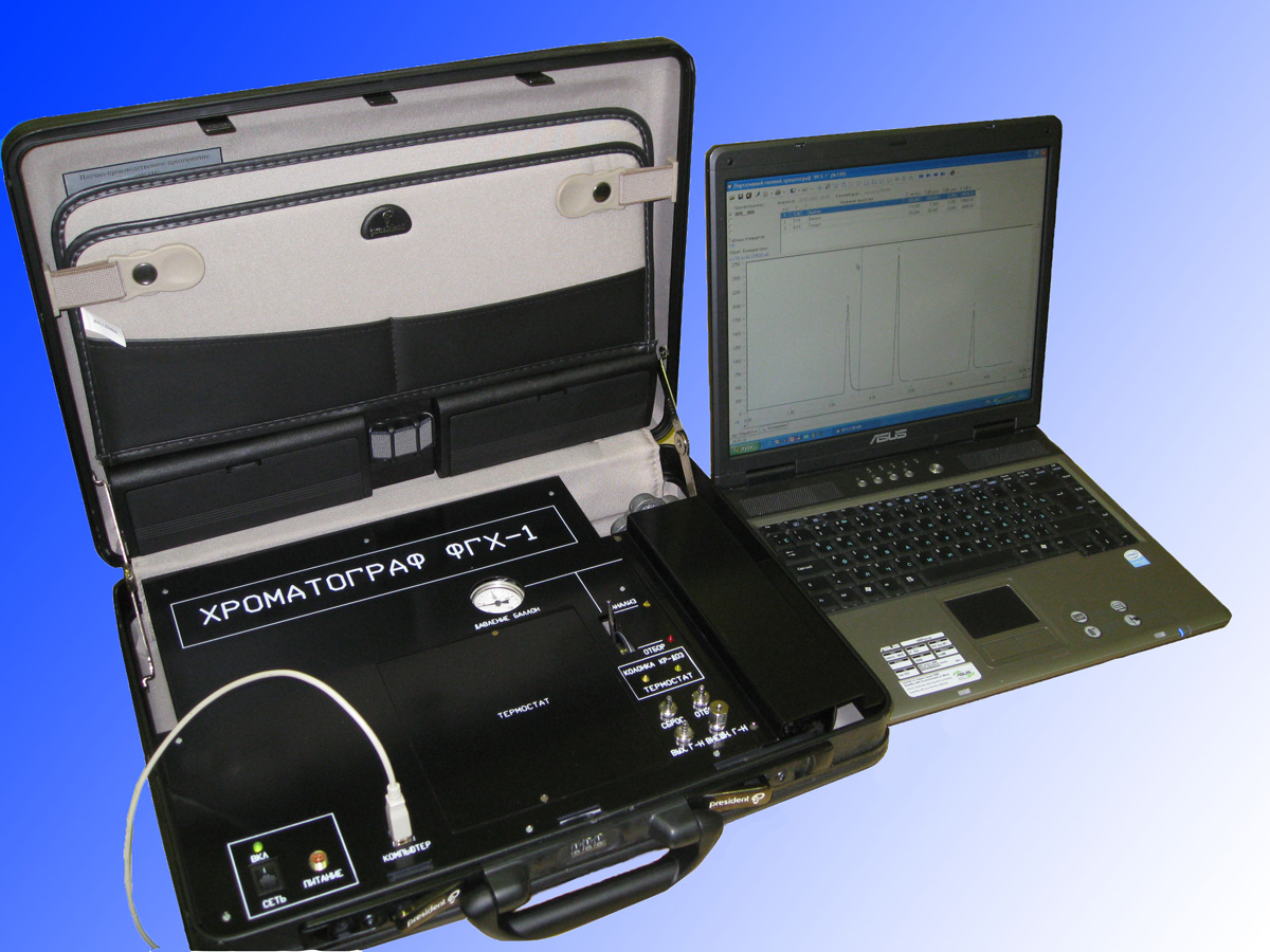 Automated portable chromatograph FGH