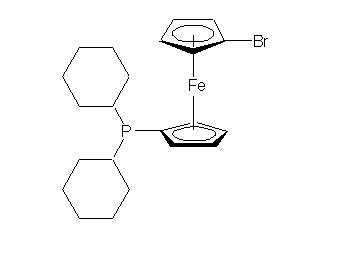 1-Бром-1'-дициклогексилфосфиноферроцен, 97%