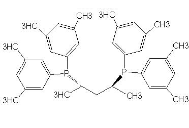 (S,S)-2,4-Бис(бис(3,5-диметилфенил)фосфино)пентан, 98% (S,S)-3,5-Xyl-SKEWPHOS