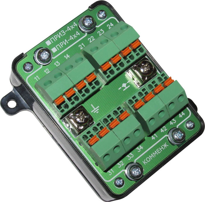 Пассивные разветвители интерфейса ПРИ-4х4 и ПРИЗ-4х4