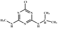 2-Хлор-4-изопропиламино-6-метиламинотриазин