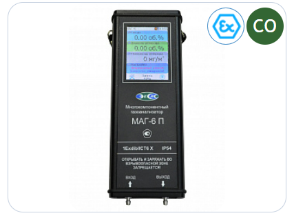 Многокомпонентный газоанализатор МАГ-6 П-Т-В (CO)