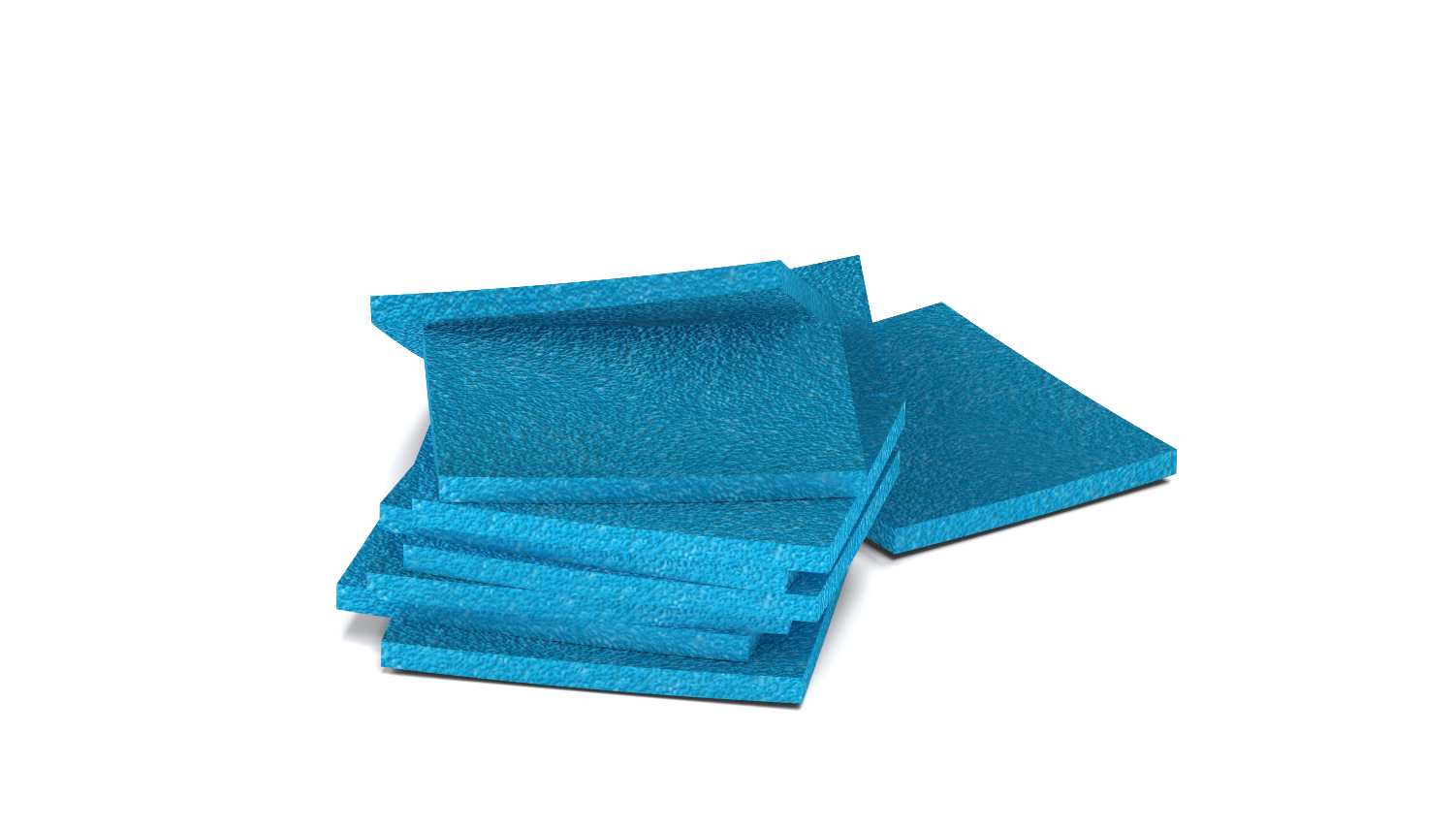 Биопсийные прокладки 30*25*3 мм/ голубые