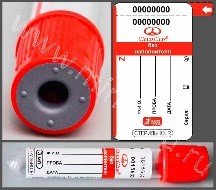 Пробирка вакуумная МиниМед без наполнителя, 3 мл, 13×75 мм, красный, стекло, уп.100 шт