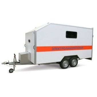 Mobile laboratory for 0.4-10 kV cable lines based on a trailer (ETL-10)
