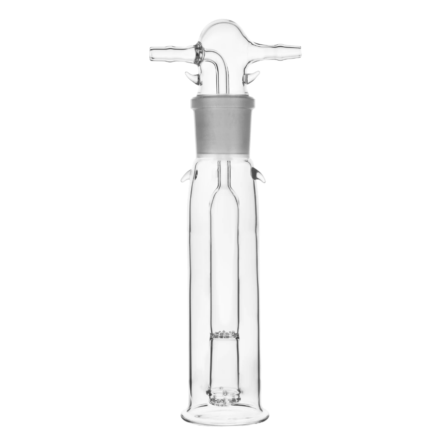 Washing bottle with nozzle SN-1-100 Primelab, GOST 25336-82