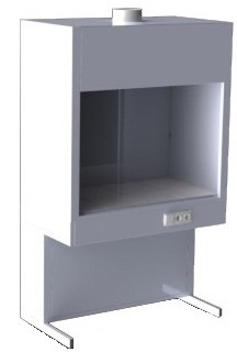 Exhaust cabinet for muffle furnaces Mod. -1200 SHVMP