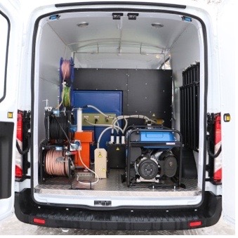 Mobile laboratory for 0.4-10 kV cable lines and cable lines made of cross-linked polyethylene (ETL-10/SNH)