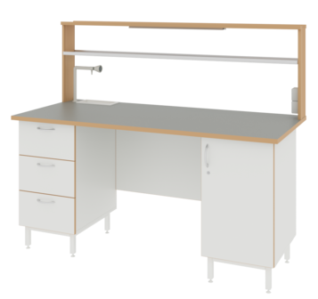 Wall-mounted table LAB-1800 PTM