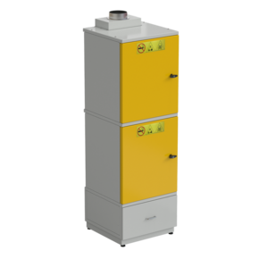 Шкаф для хранения опасных веществ 600х600х1950 мм (горючих жидкостей), серый