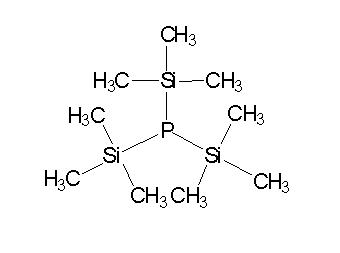 Трис(триметилсилил)фосфин, 98+% (10% раствор в гексанах)