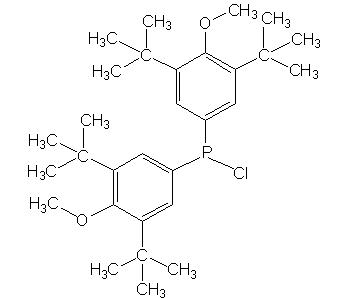 Бис(3,5-ди-т-бутил-4-метоксифенил)хлорфосфин, 97%
