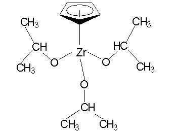 Трис(и-пропокси)циклопентадиенилцирконий, 98%