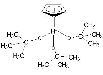 Трис(т-бутокси)циклопентадиенилгафний, 98%
