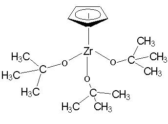 Трис(т-бутокси)циклопентадиенилцирконий, 98%