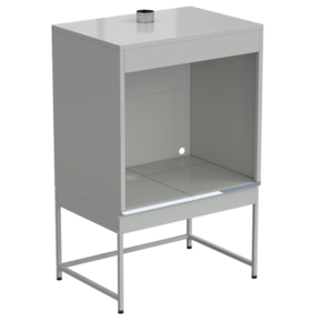 Шкаф для нагревательных печей 1210x870x1895 мм, серый металл, раб. поверхность - КЕРАМОГРАНИТ