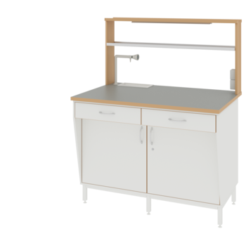 Wall-mounted table LAB-1200 PTTM