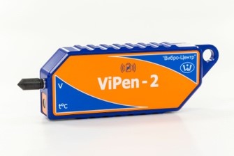 ViPen-2 – сборщик-анализатор вибрационных сигналов с функциями контроля температуры