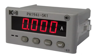 PA194I-5K1  مقياس التيار الكهربائي أحادي القناة (اللوحة الأمامية 96 * 48 مم)