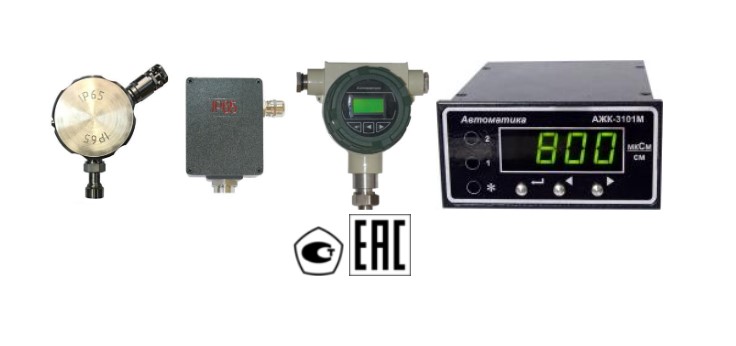 Analyseur de liquide conductimétrique AJ-3101m