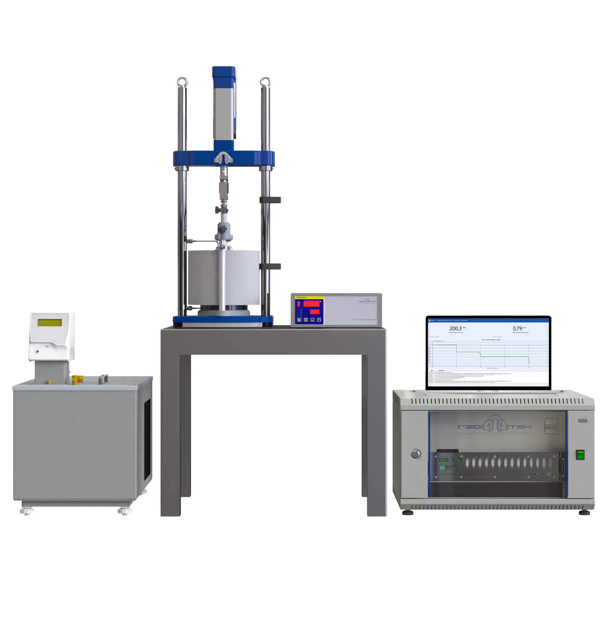 АСИС Про для испытания мерзлых грунтов методом компрессионного сжатия